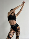 Leggings FITRUN Leggings Super Nuts Push-Up "Leopard"