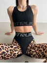 Leggings FITRUN Leggings Super Nuts Push-Up "Leopard"