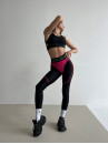 Леггинсы FITRUN Leggings Super Nuts "Pink Blaze"