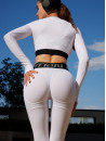 Легінси FITRUN Leggings Super Nuts Push-Up "Total White Relief"