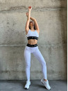 Легінси FITRUN Leggings Super Nuts Push-Up "Total White Relief"