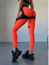 Легінси FITRUN Leggings Super Nuts Push-Up "Orange Relief"