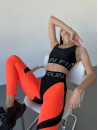 Легінси FITRUN Leggings Super Nuts Push-Up "Orange Relief"