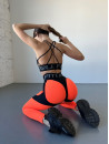 Легінси FITRUN Leggings Super Nuts Push-Up "Orange Relief"
