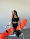 Легінси FITRUN Leggings Super Nuts Push-Up "Orange Relief"