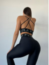 Легінси FITRUN Leggings Base "Total Black"