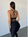 Легінси FITRUN Leggings Base "Total Black"