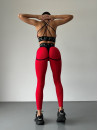 Leggings FITRUN  Leggings Super Nuts "Red Relief"