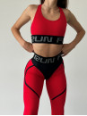 Леггинсы FITRUN  Leggings Super Nuts "Red Relief"