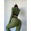 Leggings FITRUN Leggings Sculpt "Total Khaki"