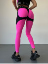 Леггинсы FITRUN Leggings Super Nuts Push-Up "Pink Relief"