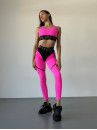 Леггинсы FITRUN Leggings Super Nuts "Pink Relief"