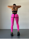 Leggings FITRUN Leggings Super Nuts "Pink Relief"