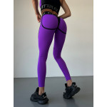 Leggings FITRUN Leggings Super Nuts "Purple Relief"