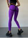 Leggings FITRUN Leggings Super Nuts "Purple Relief"