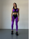 Leggings FITRUN Leggings Super Nuts "Purple Relief"