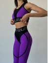 Leggings FITRUN Leggings Super Nuts "Purple Relief"