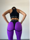Leggings FITRUN Leggings Super Nuts "Purple Relief"