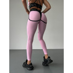 Leggings FITRUN Leggings Super Nuts "Flamingo Relief"
