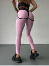 Leggings FITRUN Leggings Super Nuts "Flamingo Relief"