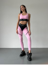 Leggings FITRUN Leggings Super Nuts "Flamingo Relief"