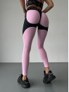Leggings FITRUN Leggings Super Nuts Push-Up "Flamingo Relief"