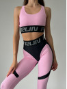Leggings FITRUN Leggings Super Nuts Push-Up "Flamingo Relief"