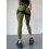Leggings FITRUN Leggings Super Nuts Push-Up "Khaki Relief"