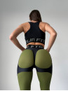 Легінси FITRUN Leggings Super Nuts Push-Up "Khaki Relief"