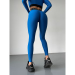 Leggings FITRUN Leggings Sculpt "Total Blue"