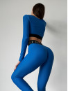 Leggings FITRUN Leggings Sculpt "Total Blue"