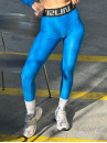 Leggings FITRUN Leggings Sculpt "Total Blue"