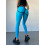 Leggings FITRUN  Leggings Super Nuts "Sky Blue Relief"