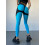 Leggings FITRUN Leggings Super Nuts Push-Up "Sky Blue Relief"