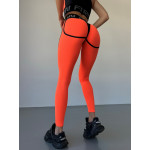 Leggings FITRUN  Leggings Super Nuts "Orange Relief"