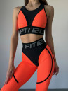 Легінси FITRUN  Leggings Super Nuts "Orange Relief"