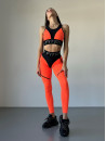 Leggings FITRUN  Leggings Super Nuts "Orange Relief"