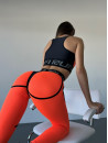 Leggings FITRUN  Leggings Super Nuts "Orange Relief"