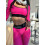 Leggings FITRUN Leggings Sculpt "Total Rose"