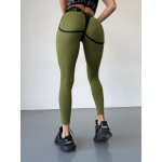 Leggings FITRUN  Leggings Super Nuts "Khaki Relief"
