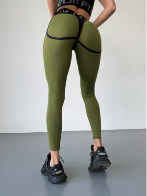 Легінси FITRUN  Leggings Super Nuts "Khaki Relief"