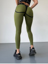 Leggings FITRUN  Leggings Super Nuts "Khaki Relief"