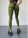 Leggings FITRUN  Leggings Super Nuts "Khaki Relief"
