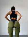 Leggings FITRUN  Leggings Super Nuts "Khaki Relief"