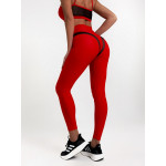 Leggings FITRUN Leggings SPIDER EVA "Red"