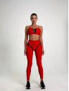 Leggings FITRUN Leggings SPIDER EVA "Red"