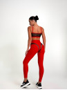 Leggings FITRUN Leggings SPIDER EVA "Red"