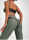 Leggings FITRUN Leggings SPIDER EVA "Olive"