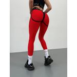 Leggings FITRUN  Leggings Super Nuts "Red"