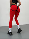 Легінси FITRUN  Leggings Super Nuts "Red"